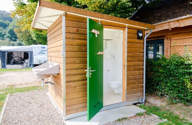camping Zuid-Limburg privé sanitair